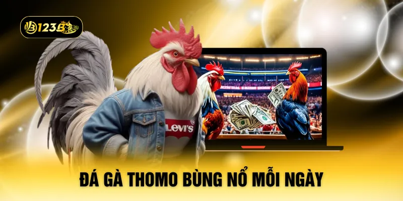 Đá gà Thomo bùng nổ mỗi ngày